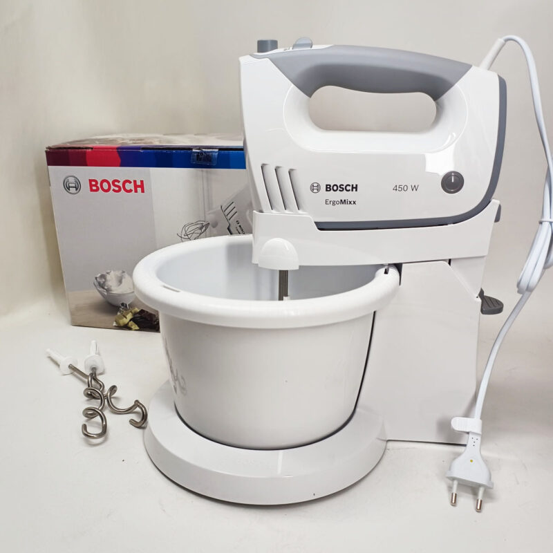 Миксер BOSCH MFQ36460 — 450 Вт, 5 швидкостей, автоматичне обертання чаші
