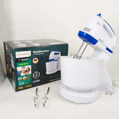 Миксер Rainberg RB-1005 500Вт з чашею 2 л — універсальний кухонний помічник