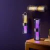 Безшумна лампа-пастка для комарів LY-936 нічник USB зарядка 3000 В ефективне знищення комах