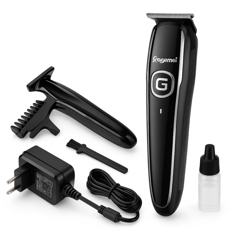 Машинка для стрижки GEMEI GM-6050 — швидке рішення для догляду за волоссям вдома.