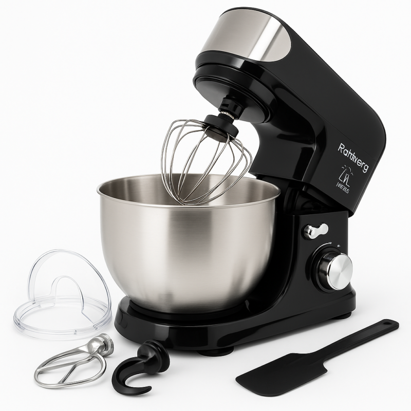 Электричний планетарний міксер Rainberg RB-8083 з потужністю 3200 Вт