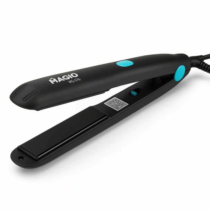 MAGIO MG-576 — Випрямлювач для волос з керамічними пластинами та Soft Touch покриттям