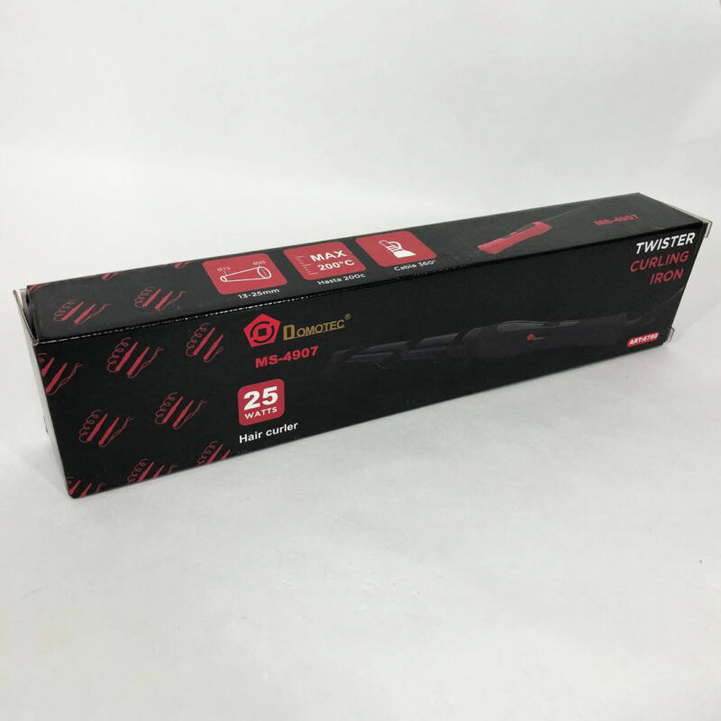 Конусна плойка для волос DOMOTEC MS-4907 - стильний пристрій для завивки локонів.