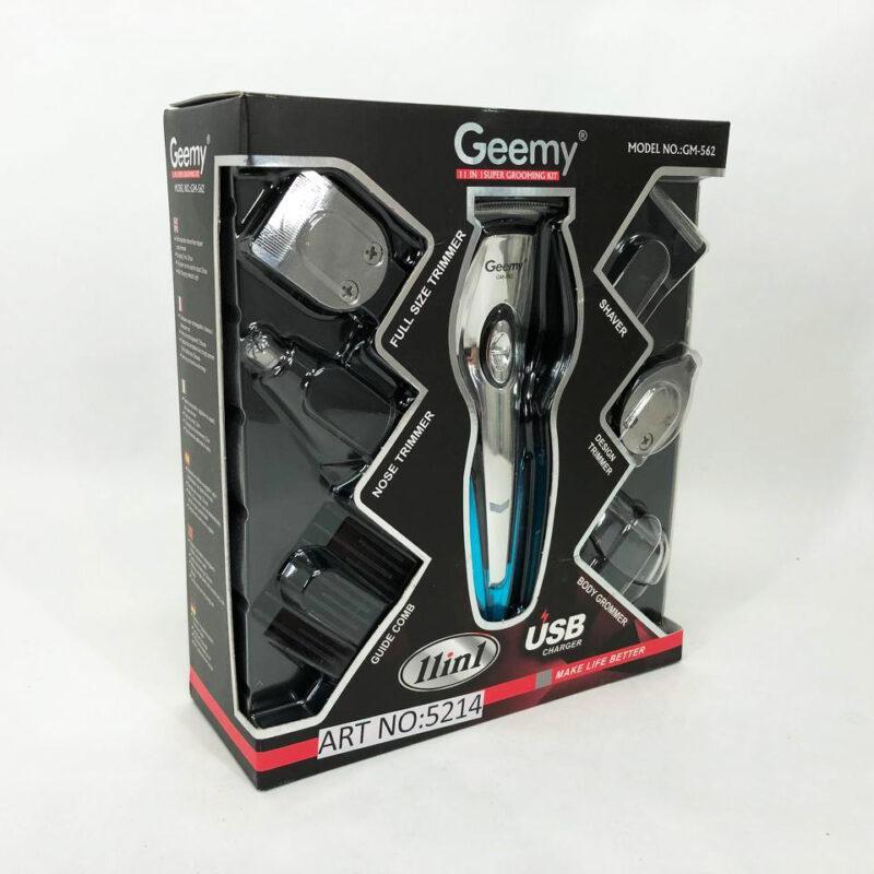 Машинка для стрижки GEMEI GM-562 з акумулятором для зручності використання