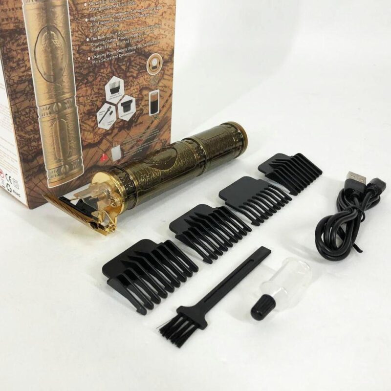 Машинка для стрижки волосся Shuke SK-8017 — професійний триммер для бороди з автономною роботою до 300 хвилин.