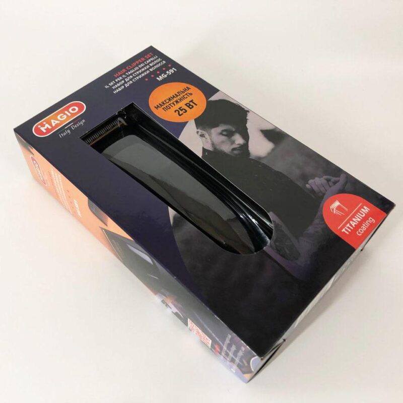 Машинка для стрижки волосся Magio MG-591 — зручний та ефективний помічник для бездоганного вигляду