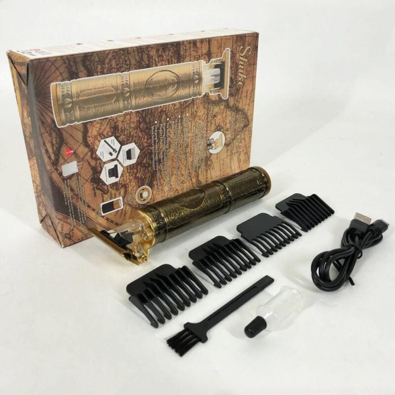 Машинка для стрижки волосся Shuke SK-8017 — професійний триммер для бороди з автономною роботою до 300 хвилин.