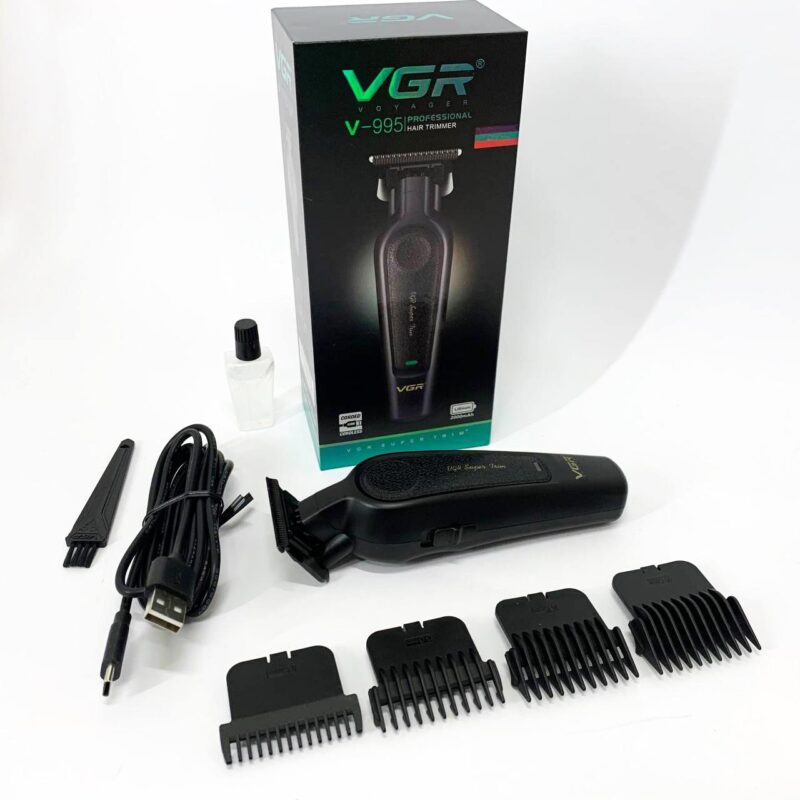 Акумуляторна машинка для стрижки VGR V-995 — ідеальна стрижка без зусиль у домашніх умовах.