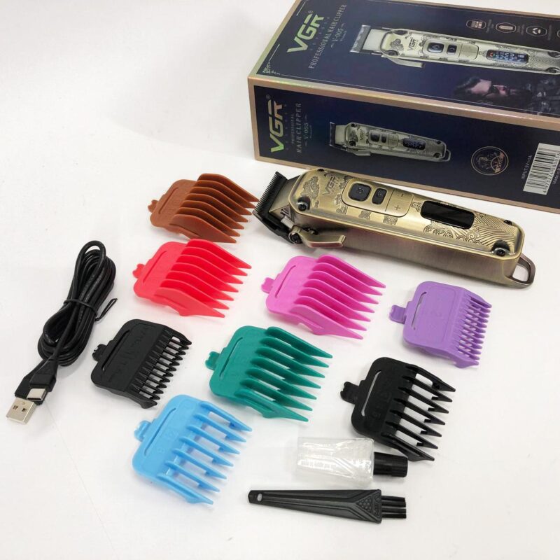 Машинка для стрижки волосся VGR V-005 — стильний та потужний тример для бороди.