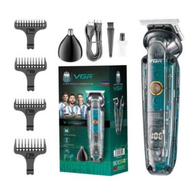 Акумуляторна машинка для стрижки волосся VGR V-949 — професійний догляд за волоссям вдома.