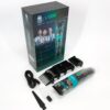 Машинка для стрижки волосся і бороди VGR V-695 з LED дисплеєм і вологозахистом IPX7