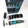 Машинка для стрижки волосся і бороди VGR V-695 з LED дисплеєм і вологозахистом IPX7