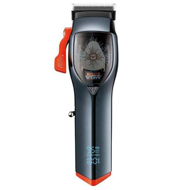 Машинка для стрижки волосся VGR V-647 з акумулятором та насадками для швидкої стрижки вдома.