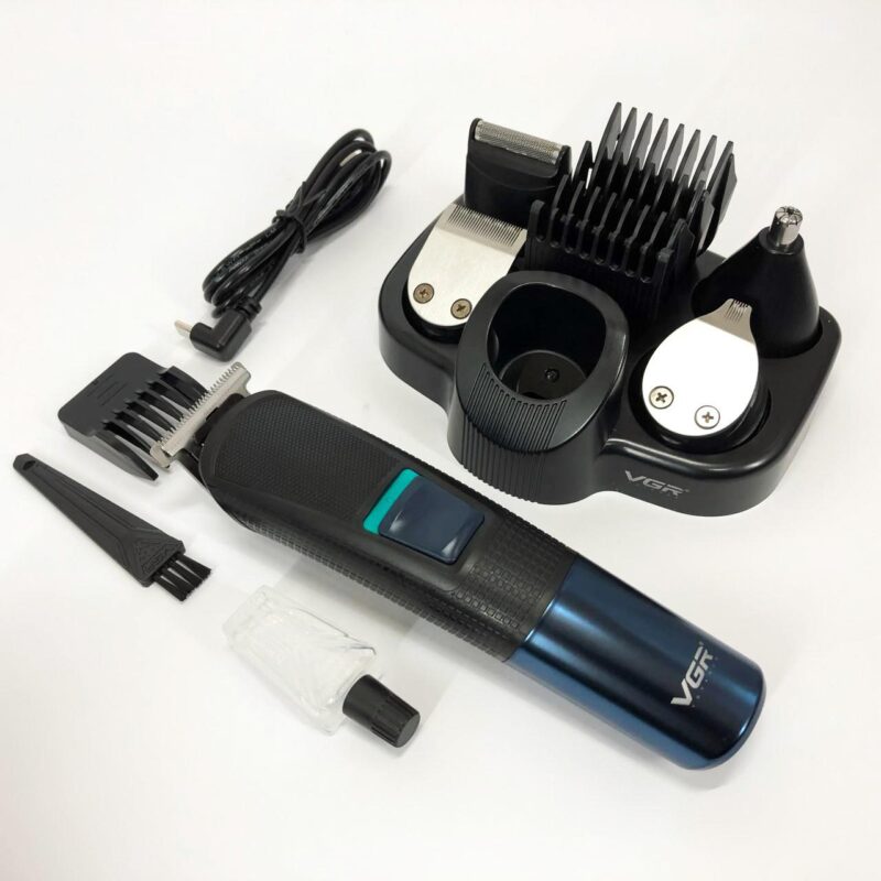 Машинка для стрижки волосся VGR V-108 — професійний тример 10 в 1 для ідеального вигляду.