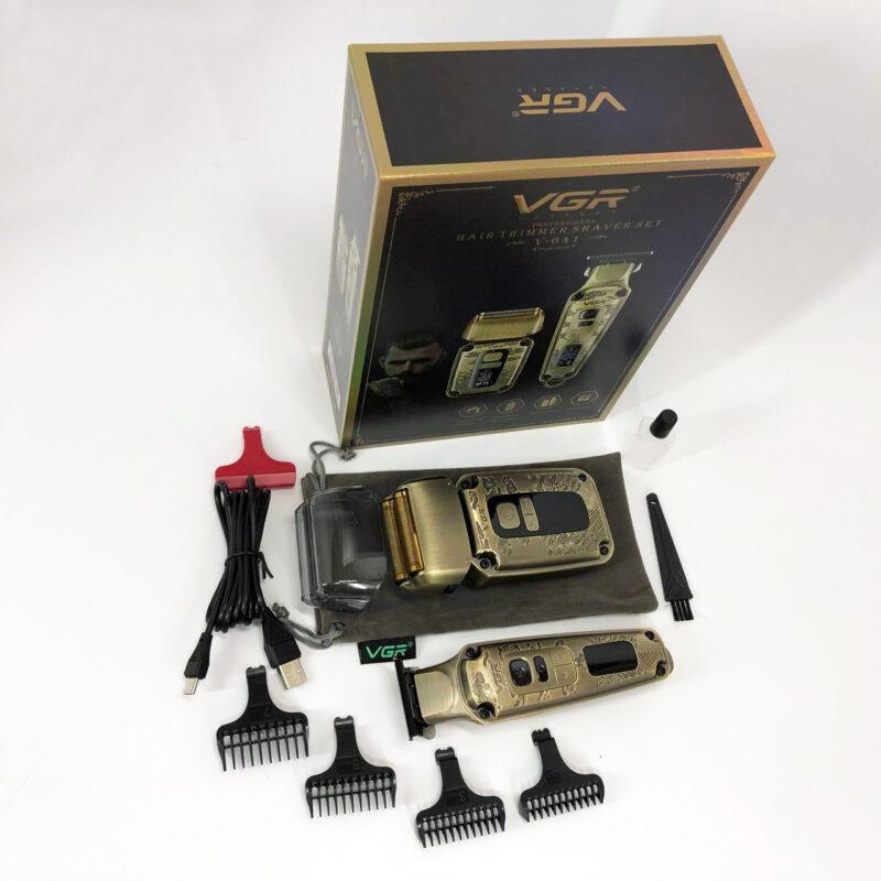 Машинка для стрижки та гоління VGR V-641 — професійний набір для догляду за зовнішнім виглядом.