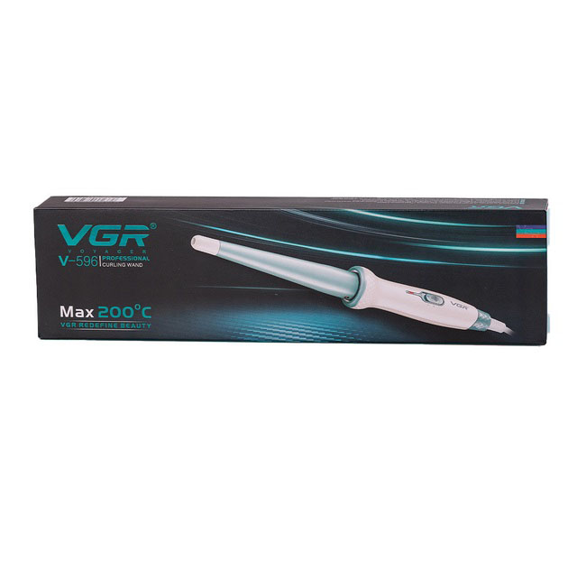 VGR V-596 Плойка Конусна для Завивки Волос з Керамічним Покриттям