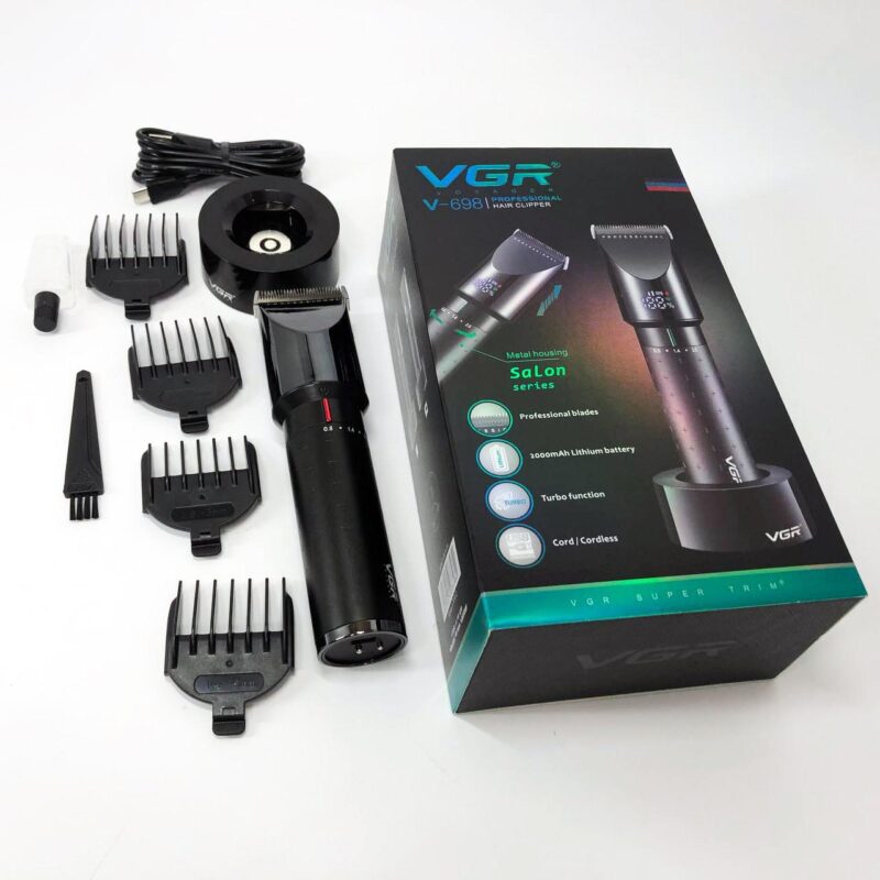 Машинка для стрижки волосся VGR V-698 — бездоганна стрижка без подразнення.