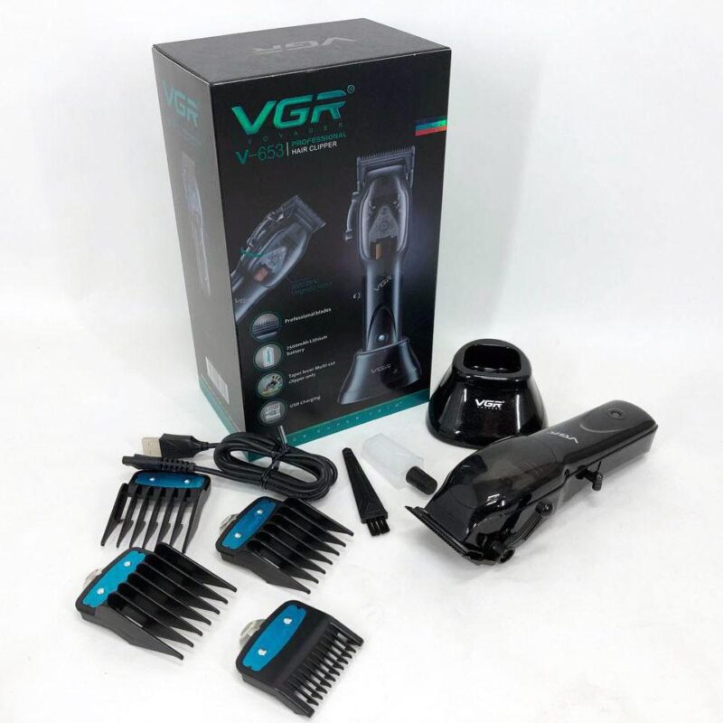 Машинка для стрижки волосся VGR Hair Clipper V-653 Voyager — ідеальні плавні переходи без зусиль