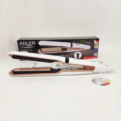 Adler AD 2321 Випрямляч для волосся з ЖК-дисплеєм та керамічними пластинами