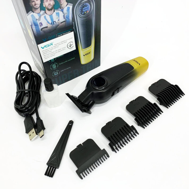 Тример VGR V-996 YELLOW — потужний інструмент для стильних зачісок.