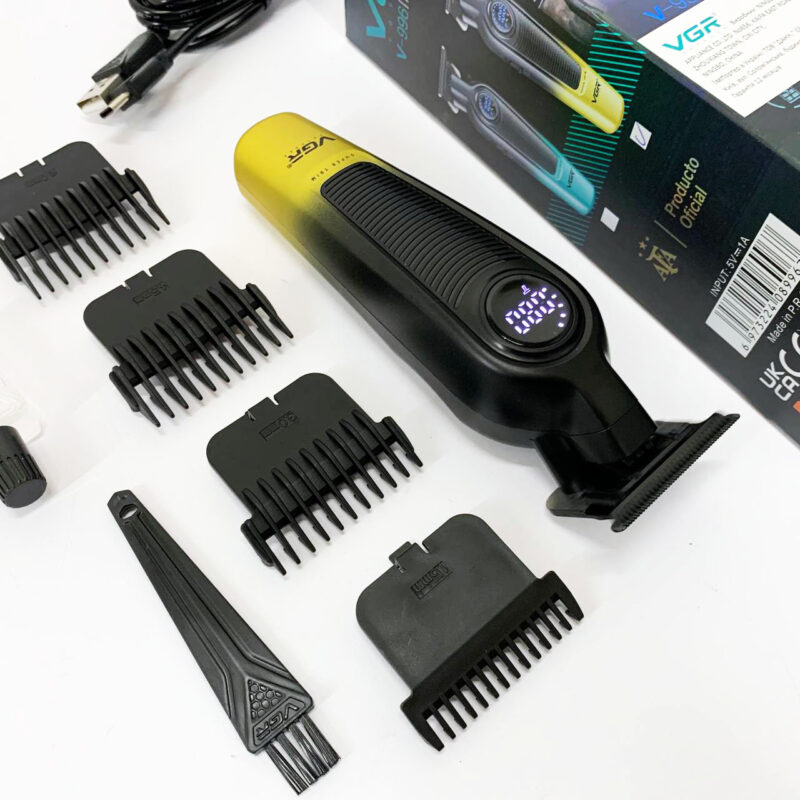 Тример VGR V-996 YELLOW — потужний інструмент для стильних зачісок.