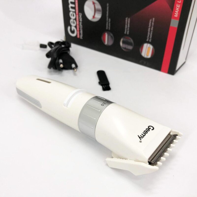 Акумуляторна машинка для стрижки волосся Gemei GM-6042 — стильна та зручна у використанні