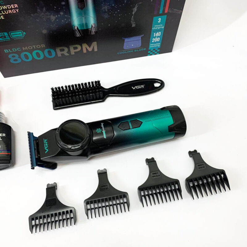 Тример VGR V-946 з технологією охолодження для комфортної стрижки волосся