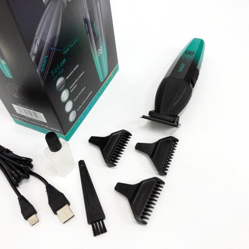 Машинка для стрижки волосся VGR V-906 тример для окантовки та стрижки бороди.