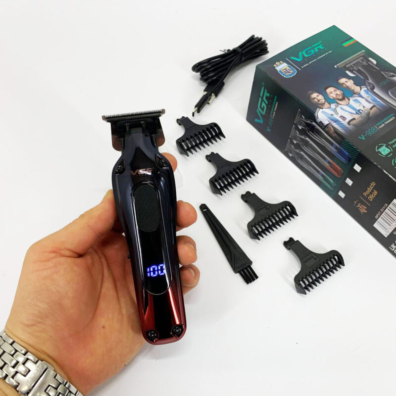 Тример VGR V-998 — зручний бездротовий інструмент для стрижки волосся.