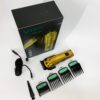 Акумуляторна машинка для стриження VGR V-138 GOLD з LED-дисплеєм та безщітковим мотором для професіоналів