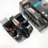 Машинка для стрижки Geemy GM-853 5в1 з 6 насадками для стильної стрижки