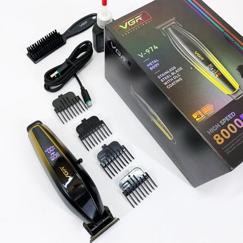 Тример VGR V-974 — бездротовий інструмент для ідеальної стрижки волосся.