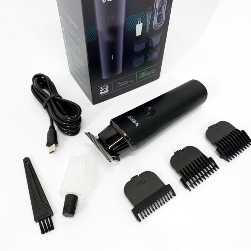 Акумуляторний триммер VGR V-933 — свобода стрижки в будь-яких умовах.