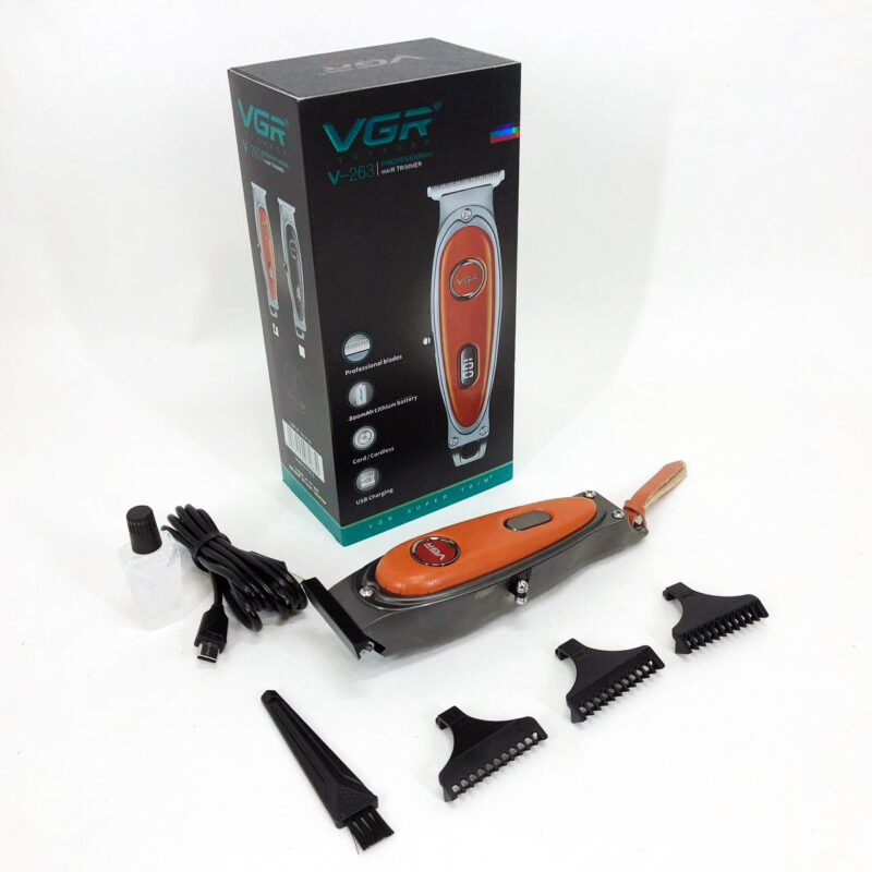 Тример VGR V-263 Orange – потужний інструмент для стильних зачісок