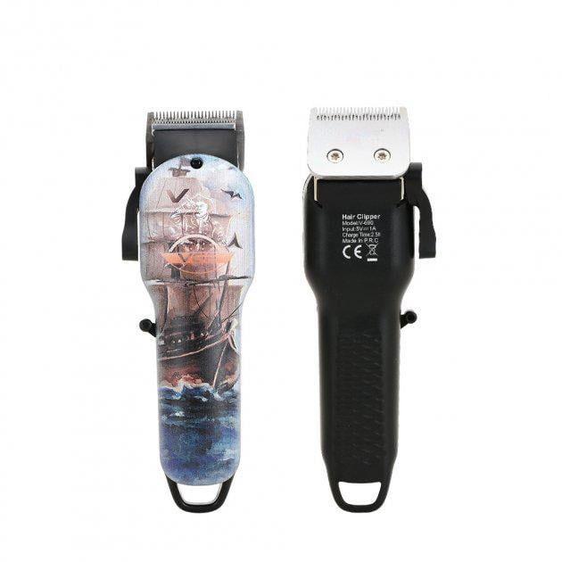 Акумуляторна машинка для стрижки VGR V-690 з USB зарядкою для професіоналів.