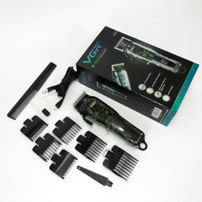 Машинка для стрижки волосся VGR V-665 – ідеальний помічник для стильних стрижок вдома