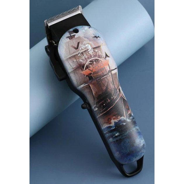 Акумуляторна машинка для стрижки VGR V-690 з USB зарядкою для професіоналів.