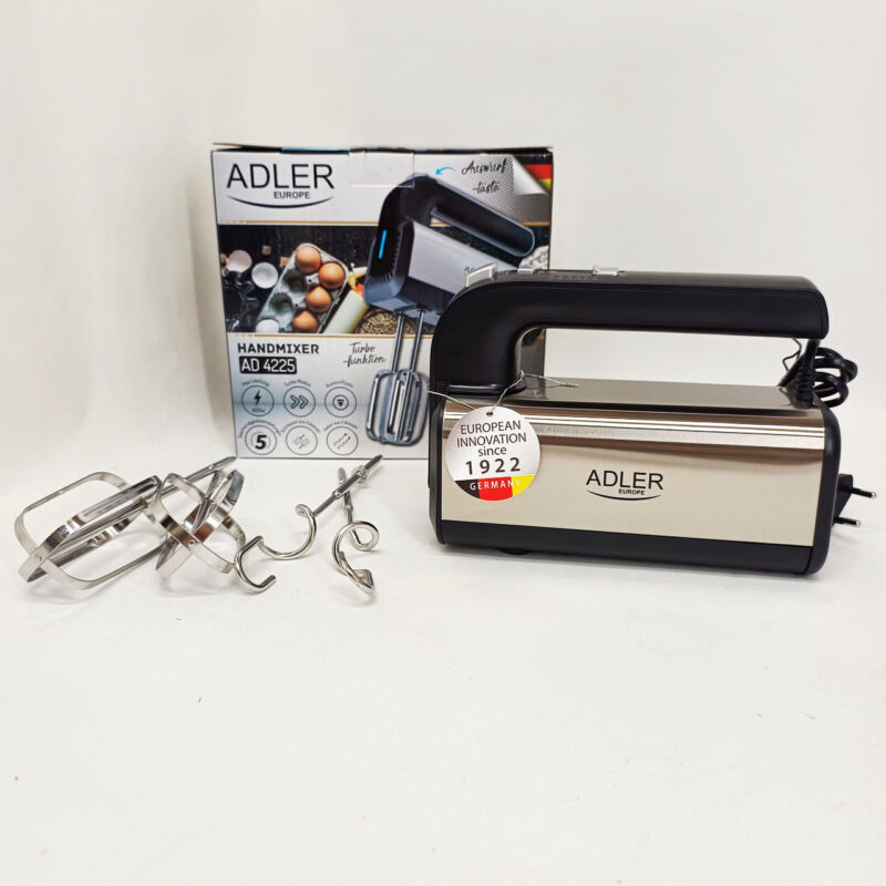 Миксер Adler AD 4225 з потужністю 800 Вт та високою функціональністю