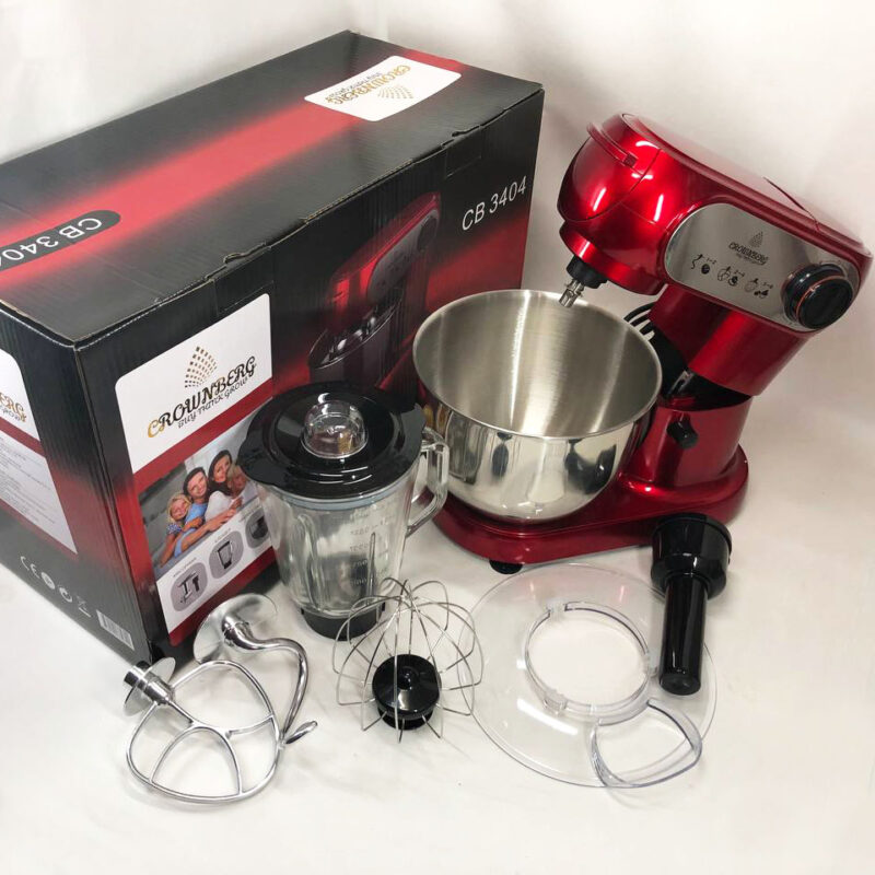 Кухонний комбайн Crownberg CB-3404 2200Вт — багатофункціональний пристрій для кухні