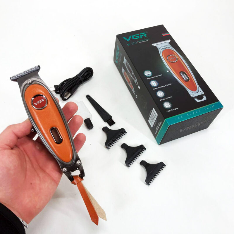 Тример VGR V-263 Orange – потужний інструмент для стильних зачісок