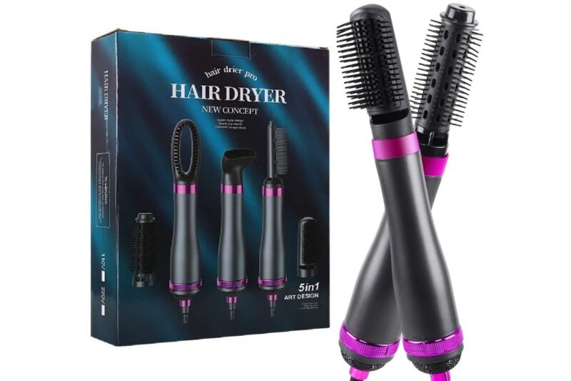 Фен-гребінець HAIRE DRYER HA51 5в1 — швидке і зручне укладання волосся вдома