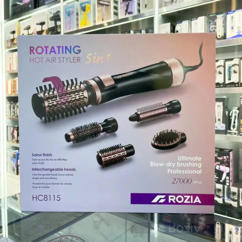 [Фен-стайлер ROZIA HC8115 Універсальний 5 в 1 для швидкого укладання]