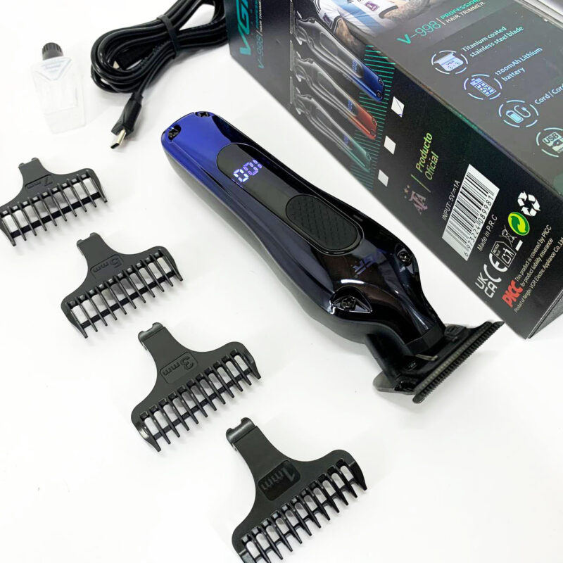 Тример VGR V-998 — до 180 хвилин автономної роботи для безперервної стрижки волосся.