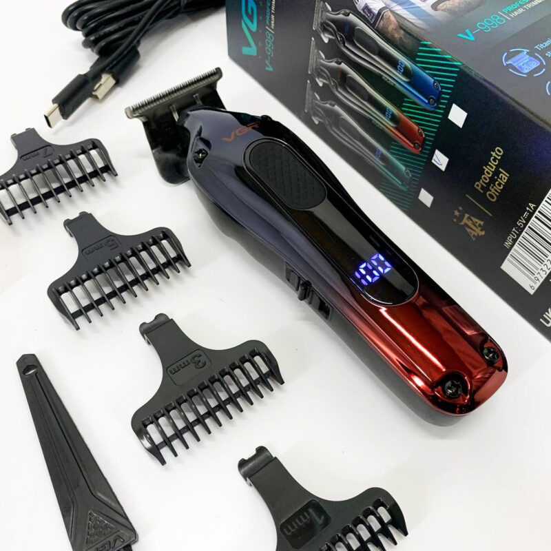 Тример VGR V-998 — зручний бездротовий інструмент для стрижки волосся.