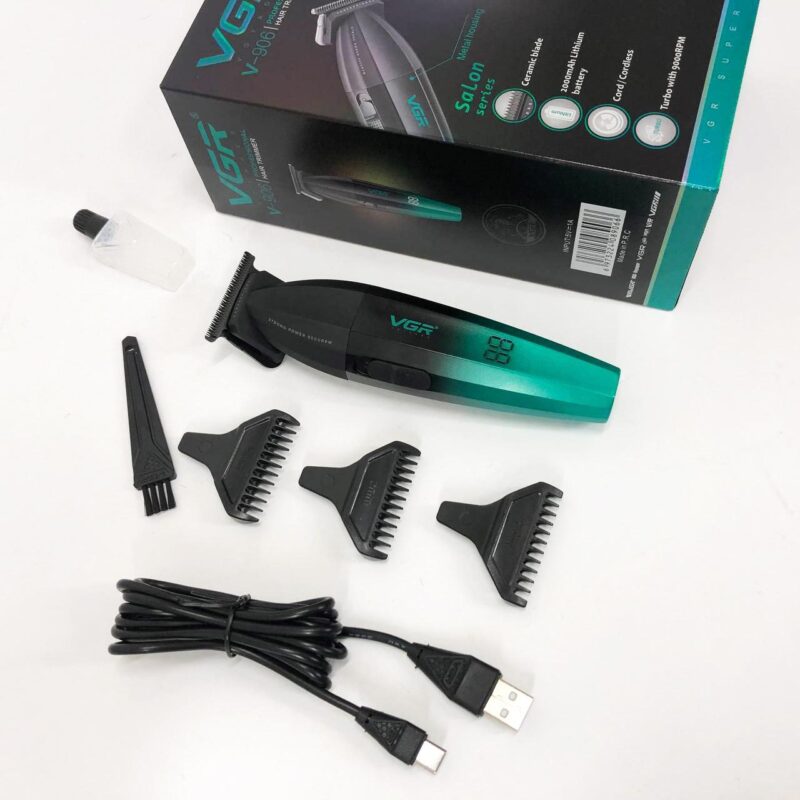 Машинка для стрижки волосся VGR V-906 тример для окантовки та стрижки бороди.
