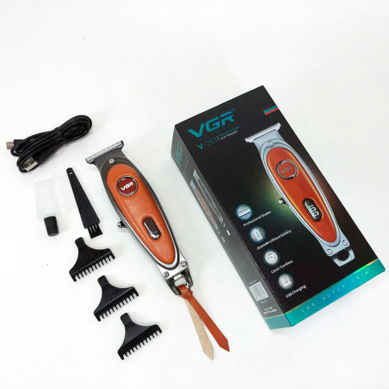 Тример VGR V-263 Orange – потужний інструмент для стильних зачісок
