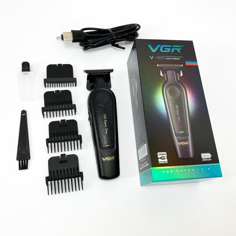 Акумуляторна машинка для стрижки VGR V-995 — ідеальна стрижка без зусиль у домашніх умовах.