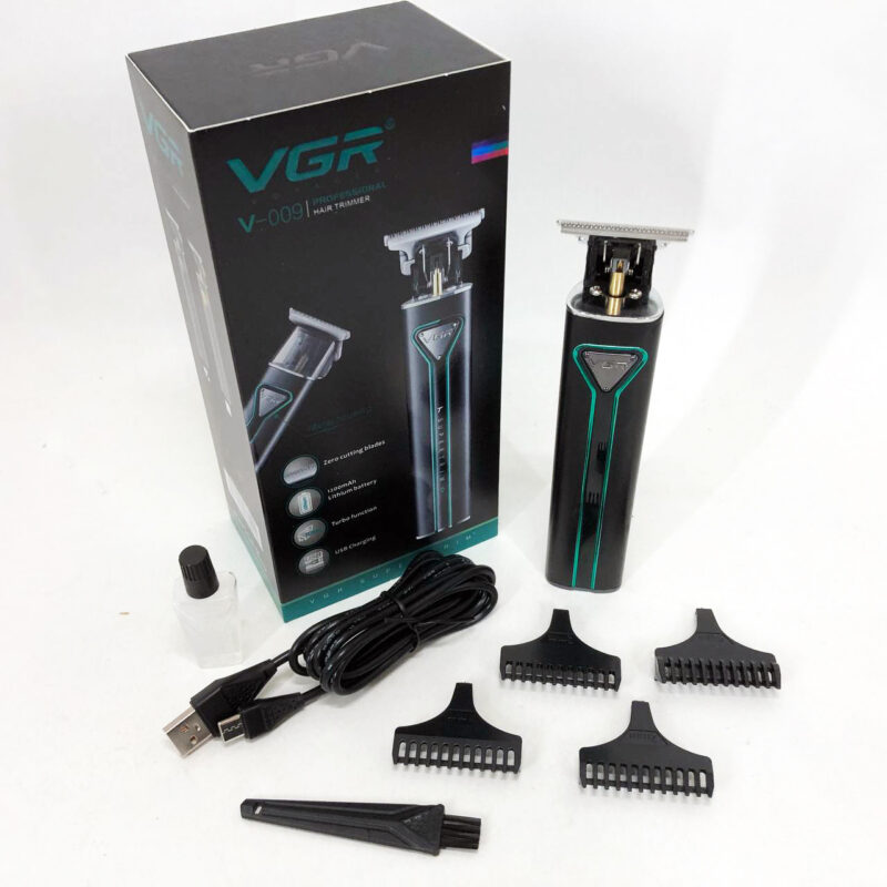 Професійна акумуляторна машинка для стрижки VGR V-009 з тривалою автономністю