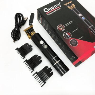 Професійна окантувальна машинка GEEMY GM-6605 для ідеальної стрижки волосся та бороди