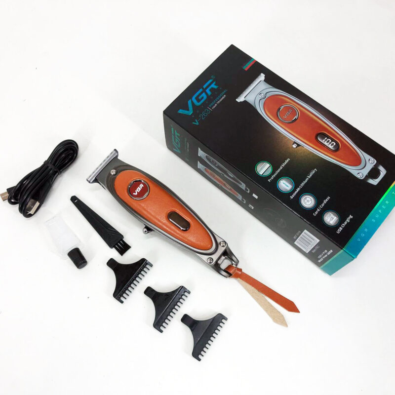 Тример VGR V-263 Orange – потужний інструмент для стильних зачісок